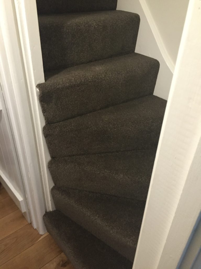 View of Norfolk winder staircase